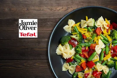 Produktbild von Tefal H8051974 Jamie Oliver Wok 28cm