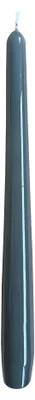 Produktbild von Gelackte Spitzkerzen Grau 240 x Ø 23 mm, 12 Stück