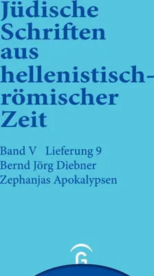 Produktbild von Zephanjas Apokalypsen