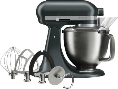 Obrázok produktu pre KitchenAid 5KSM50PKVEJP, Stojaci mixér, Zelená, Tlčenie, Miešanie, Whisking, 4,7 L, Juniper, Páka