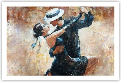 Produktbild von Poster - Poster ohne Rahmen - tanzen sie - 91,5x61 cm - Wand Bild - Wanddeko - Wandbilder - Kunstposter - Wandposter - Bilder - Kunstdruck - Wanddekoration - Wandbild - P2XAA91x61-3773