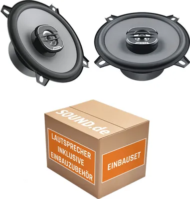 Produktbild von Hertz X 130 - SET - 13cm Koax Lautsprecher - Einbauset passend für Peugeot 307 - justSOUND