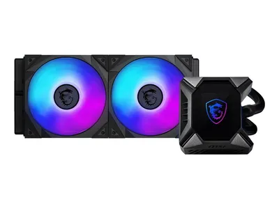Produktbild von MSI MPG CORELIQUID K240, All-in-One-Flüssigkeitskühler, Schwarz