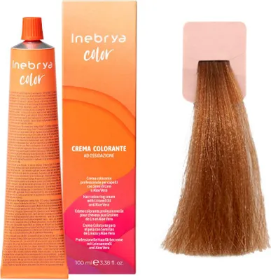 Produktbild von Inebrya Color 8/42 Hellblond Cognac Haarfarbe 100ml