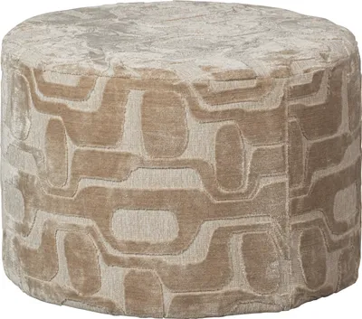 Produktbild von yago hocker viskosemuster natur 60x43cm