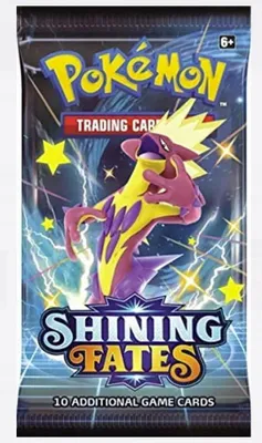 Produktbild von Pokemon Shining Fates SWSH 4.5 Booster Pack | Zufalls-Motiv | Englisch