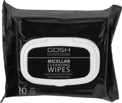 Image de Lingettes démaquillantes Gosh Donoderm Micellar Cleansing Wipes 250 ml