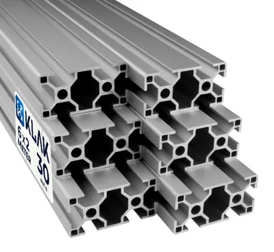 Produktbild von KLAK 30/60 - Aluprofil 6 Stück 30x60mm 2m System-, Montage-, Konstruktionsprofil Nut 8
