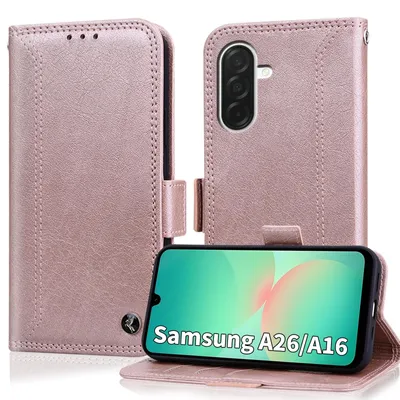 Image de Étui portefeuille avec protection RFID pour Samsung A26/A16