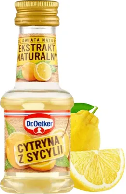 Obrázok produktu pre Dr. Oetker Ekstrakt naturalny z cytryny 30 ml