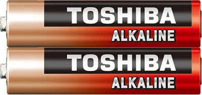 Zdjęcie produktu dla Baterie Alkaliczne TOSHIBA RED ALKALINE LR03 AAA 1,5V FOLIA 2szt