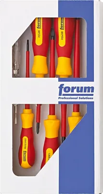 Obrázok produktu pre Sada skrutkovačov VDE 6 ks s drážkou/PZ , 4317784932417