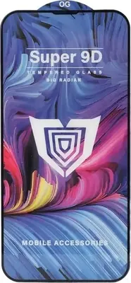 Zdjęcie produktu dla Szkło Ochronne 9D Super do Motorola Moto E7 Plus/G9 Play/G10/G20/G30 - Czarny KP29670