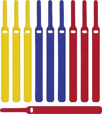 Produktbild von LTC Klettkabelbinder Basic10er Set zum Bündeln & Ordnen Mix