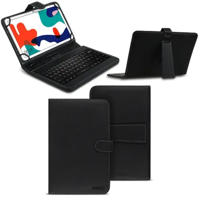 Produktbild von Tastatur Tasche für Huawei MatePad T10 9.7 Hülle QWERTZ Keyboard USB Schutzhülle