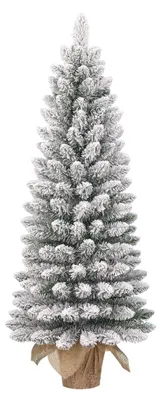 Zdjęcie produktu dla Black Box Trees Gerlos Wąska sztuczna choinka z juty - wys. 90 x śr. 41 cm - zielona matowa