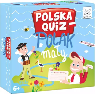 Obrázok produktu pre Kangur, Hravá kvízová hra "Polak", vhodná pre deti od 6 rokov