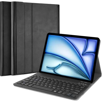 Produktbild von Hülle Apple iPad Air 11 (M2 2024), iPad Air 11 (M3 2025), iPad Air 11 (M4 2026) Schutzhülle - Cazy - Schwarz
