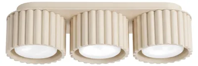 Obrázok produktu pre Stropné svietidlo AURA 3 béžové Gx53 3xGx53 10 W hliník 8x10x32,5 cm Sollux Lighting