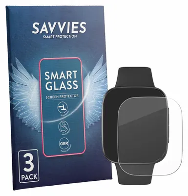 Produktbild von 3x Savvies Schutzglas Folie für Quican GTX20 9H Panzer Schutzfolie Glas Displayschutz klar transparent