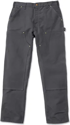 Produktbild von Carhartt Firm Duck Double-Front Work Dungaree Hose Grösse: 29, Farben: Grau, Länge: L30
