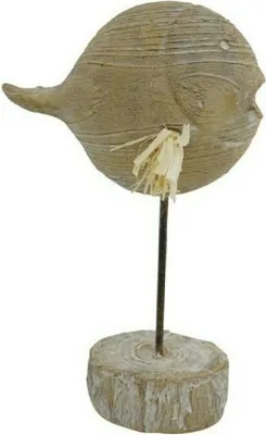 Produktbild von Fisch Deko Maritim Skulptur Polyresin 18x9cm H30cm Bad Sommer Dekoration Figur