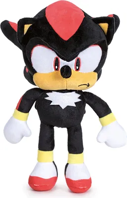 Produktbild von SONIC and FRIENDS Shadow 30CM Plüschtier, Kinder Plüschpuppen Plüsch Figuren
