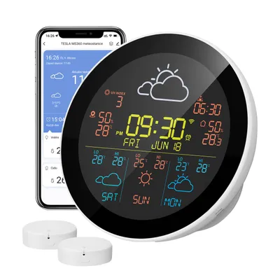 Obrázok produktu pre TESLA Device MS360se-múdra WiFi meteostanica s externým senzorom