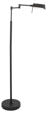 Produktbild von Stehlampe - schwarz - GlowGo -  metall - Ø 23cm - LED - 4603ZW - Mexlite