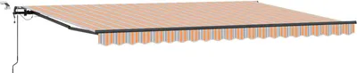 Produktbild von Markise Mehrfarbig 500 x 300 x 165 cm Polyester und Metall