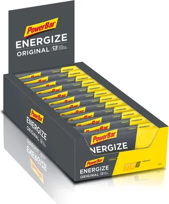 Produktbild von PowerBar New Energize Bar 25 x 55g Energy Riegel Box - Cookies and Cream