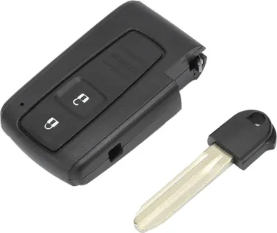 Immagine prodotto di coperchio portachiavi per auto a 2 pulsanti con telecomando, adatto per Toyota Prius
