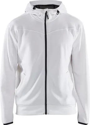 Produktbild von Blakläder® Hoodie mit Reißverschluss Mittelgrau/Schwarz 3363 2526, Farbe:mittelgrau/schwarz, Größe:S