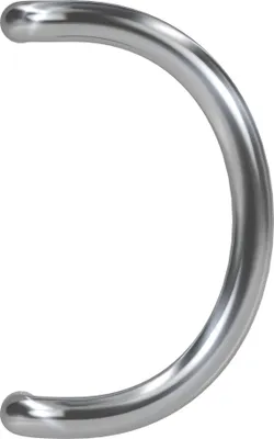 Produktbild von BASI - Stossgriff - SG 7000 - Halbrund -Edelstahl - 7000-0002