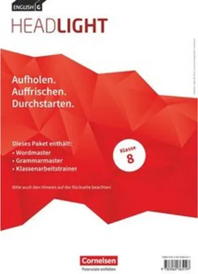 Immagine prodotto di English G Headlight Band 4: 8. Schuljahr - Arbeitshefte Wordmaster, Grammarmaster und Klassenarbeitstrainer (Im Paket)