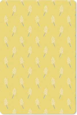 Produktbild von MuchoWow® Mauspad Mousepad Blumen - Pastell - Muster 40x60 cm - Mousepads - Maus Mat - Pad - Mausunterlage - Schreibtisch Accesoire