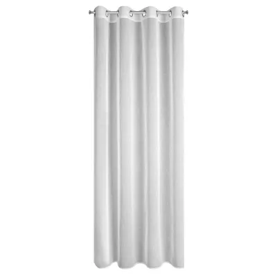 Produktbild von Gardine SONIA weiß 140x250 cm  Ösen Ösenvorhang