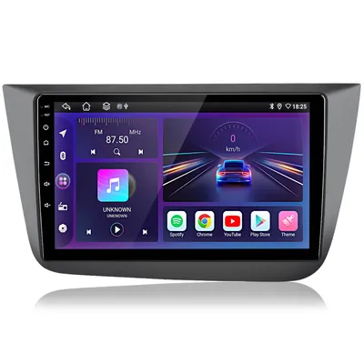 Obrázok produktu pre 2+64GB Carplay 9''HD Für Seat Altea 2004-2016 Android13 Autorádio GPS Nav WiFi BT SWC FM 1280*720