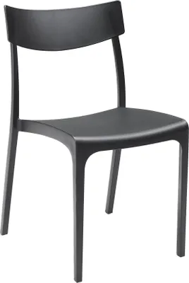 Produktbild von Gartenstuhl Lupia, Gartensitz, Outdoor-Stuhl, Outdoor-Sessel, Italy, 54x46 h80 cm, Anthrazit