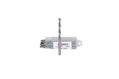 Produktbild von KS Tools 330.2050, Bohrer, Spiralbohrer-Bit, Drehung der rechten Hand, 5 mm, 86 mm, Metall, Kunststoff, Holz