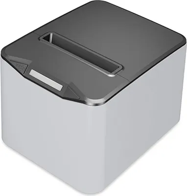 Produktbild von Bisofice Thermobondrucker 80mm Desktop Thermodirektdruck USB+LAN Anschluss Hohe Geschwindigkeit mit Auto-Cutter Großer Papierbehälter Unterstützung ESC/POS