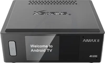 Produktbild von Xsarius AIMAX 2 UHD 4K AndroidTV 11 IP-Receiver (1.77" TFT LCD Farb-Display, Dual WiFi, BT, OTT)