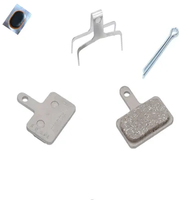 Produktbild von 1 x Paar SHIMANO Bremsbeläge B05S Resin  inkl. Schlauchflicken