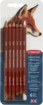 Immagine prodotto di Pastelli artistici da disegno DERWENT, 6 pezzi