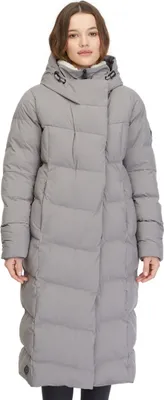 Produktbild von Ragwear Pavla Long  - Damen Steppmantel, Größe:S, Farbe:grey