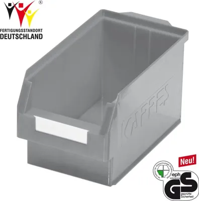 Imagen del producto de Kappes Lagersichtkasten, sistema de organización RasterPlan, tamaño 3, color gris