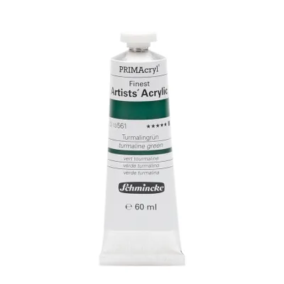 Produktbild von Schmincke 60ml PRIMAcryl Turmalingruen Acryl 13 561 011
