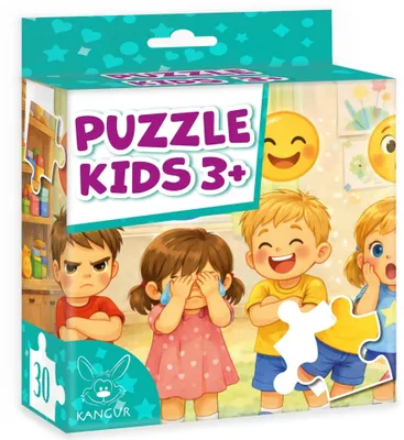 Zdjęcie produktu dla Puzzle Kids 3+ Emocje 30 elementów