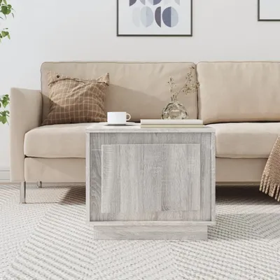 Produktbild von Couchtisch Grau Sonoma 51x50x44 cm Holzwerkstoff , Couchtische Design 2024