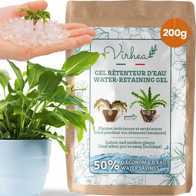 Produktbild von Wasserspeichergranulat für Pflanzen, 200 g - Automatische Bewässerung
